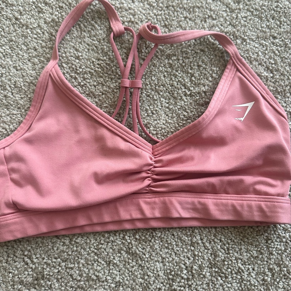 Gymshark Pink Sports Bra Bralette